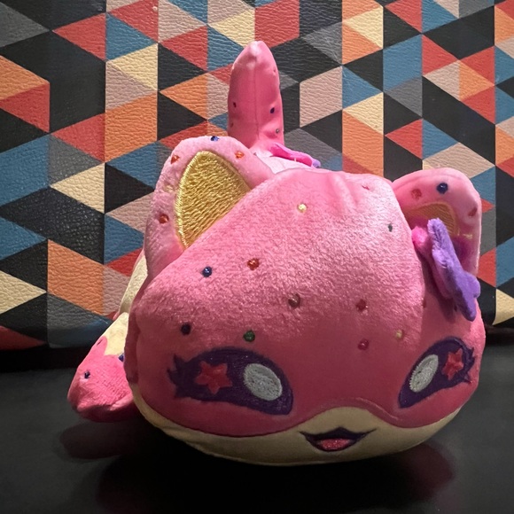 Aphmau MeeMeows Carnival Treats Frosted Cookie Cat Plush 6" Stuffed Animals Toys - Picture 1 of 8